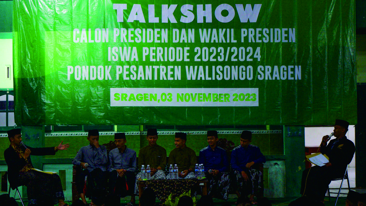 Capres Dan Cawapres Dalam Talkshow Pemilu Iswa 2023/2024